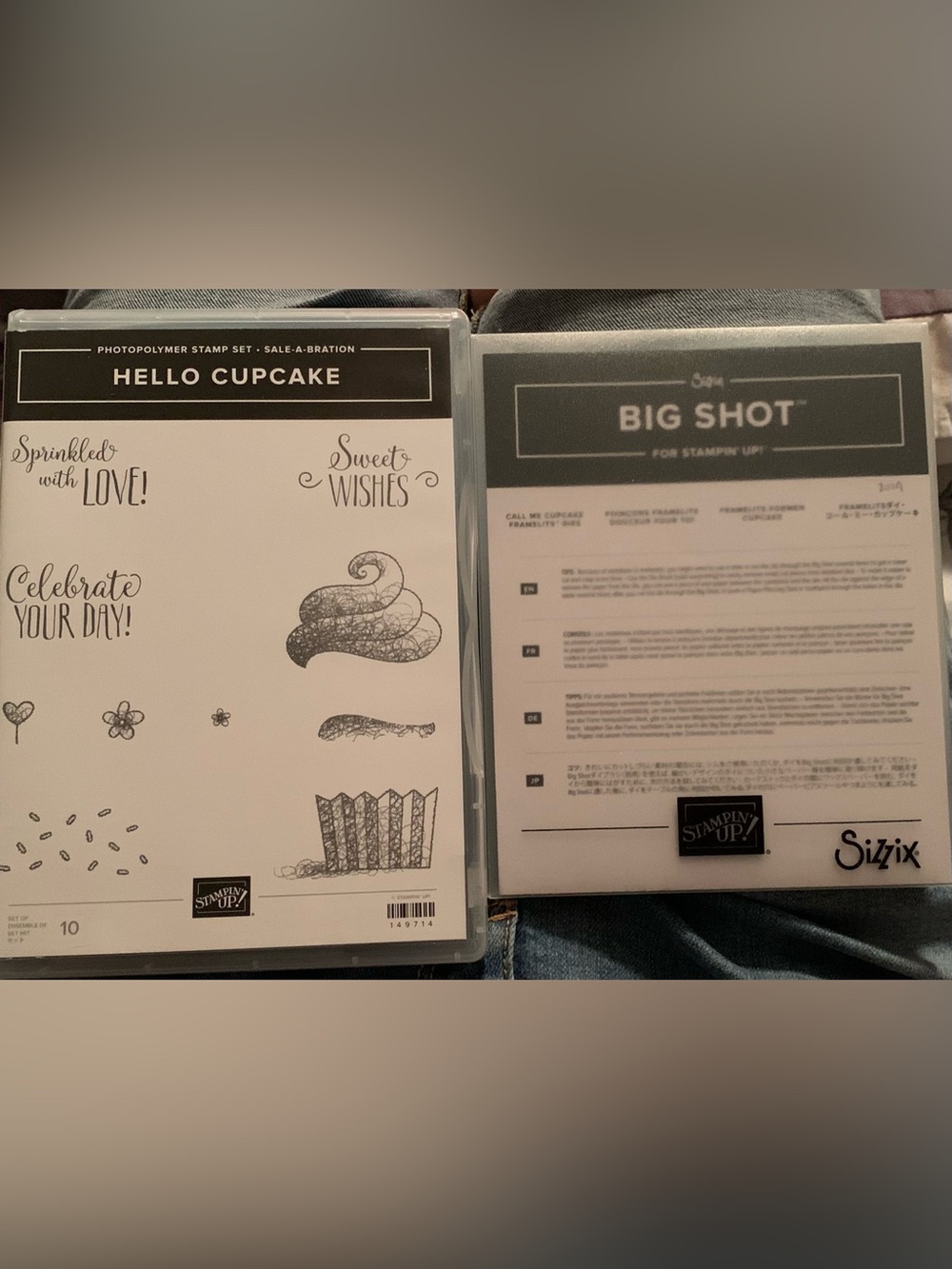 Stampin' Up! Hello Cupcake & Coordinating Big Shot Dies Bundle